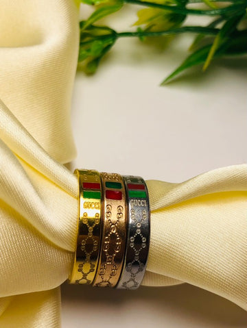 Gucci-Inspired Luxury Ring – Timeless Elegance