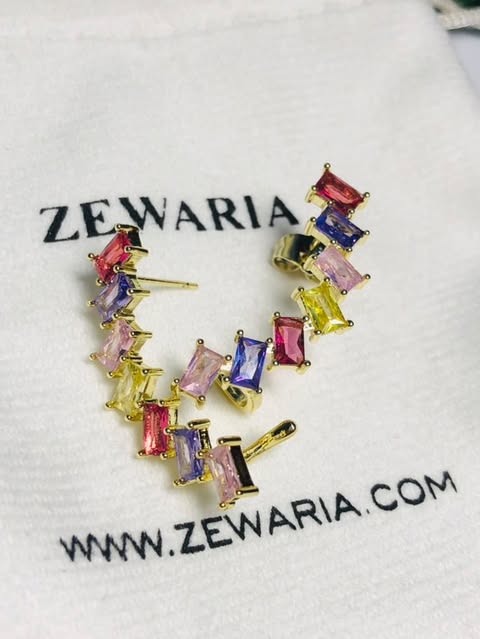 Beautiful Multicolor Zarkoon Earrings